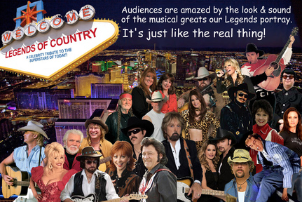 Legends of Country, Rock, and Soul Impersonators